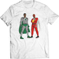 Unisex Meteor Man And Blank Man Shirt - 90s Black Art Superhero T-Shirt, White, Small Unisex T-shirt, Sweatshirt, Hoodie, Long Sleeve Tee
