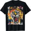 Pop Art Style Lion 90s Graffiti T-Shirt Unisex T-shirt, Sweatshirt, Hoodie, Long Sleeve Tee