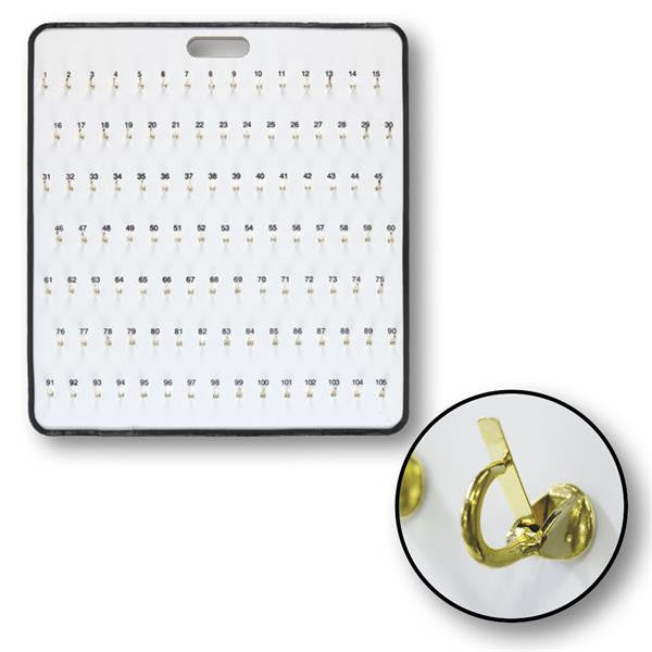105 Hook Portable Keyboard for Storage and Transport of Keys