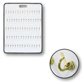 75 Hook Portable Keyboard for Storage and Transport of Keys