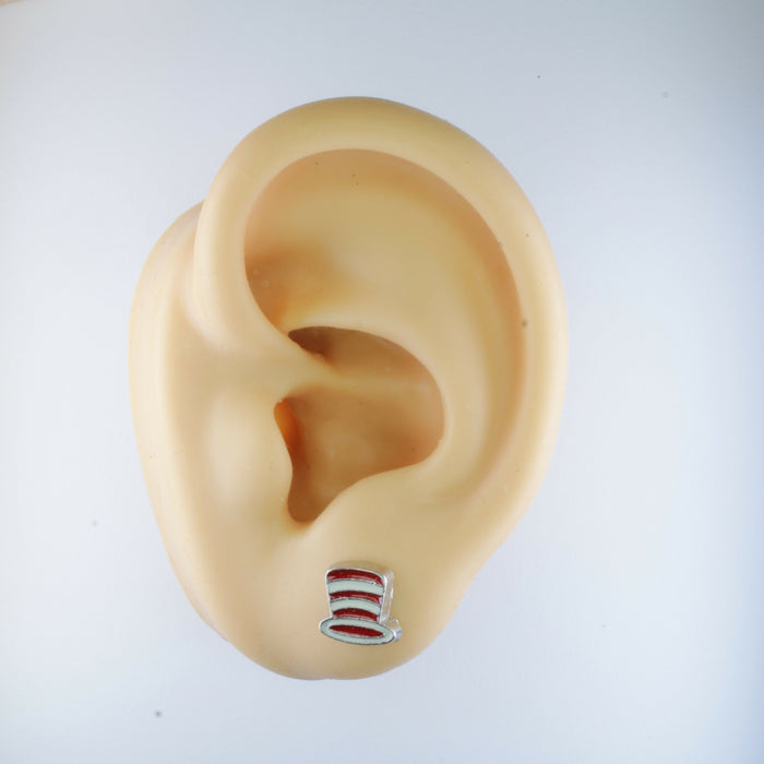 Teacher Profession Earrings, Individual or 6-pack: Magnetic, Clip-on or Hypoallergenic Stud