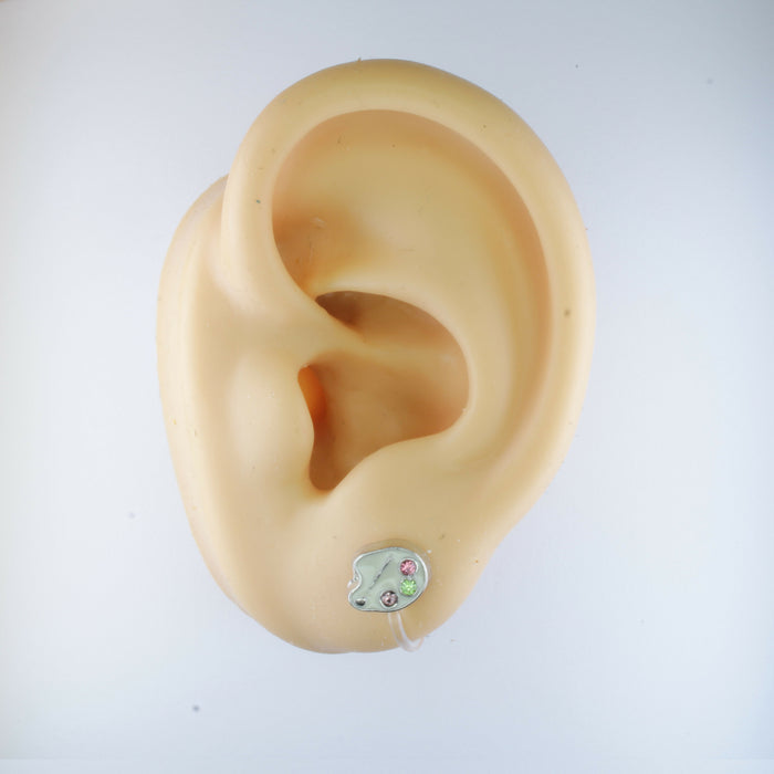 Teacher Profession Earrings, Individual or 6-pack: Magnetic, Clip-on or Hypoallergenic Stud