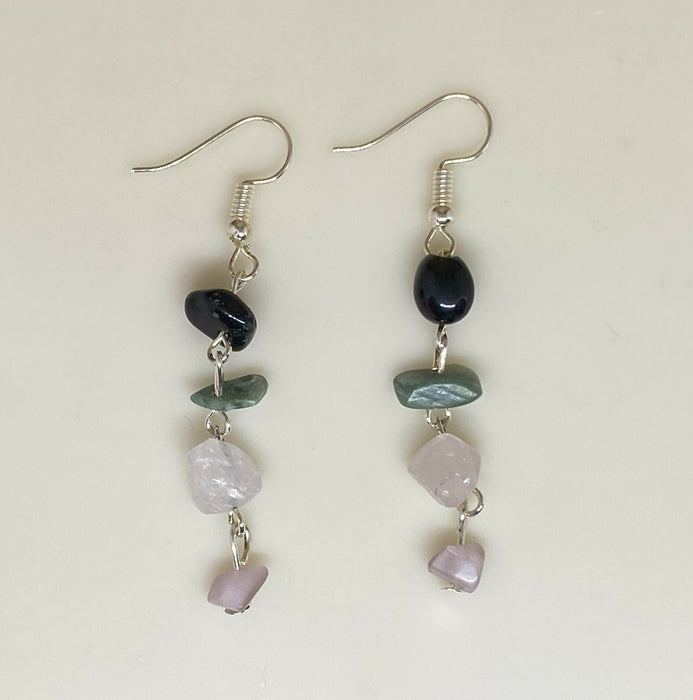 Pride Stone Chip Earrings