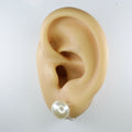 Pearl Earrings Ivory/Cream Fresh Water Pearl Earrings Hypoallergenic Stud, Clip-on or Magnetic
