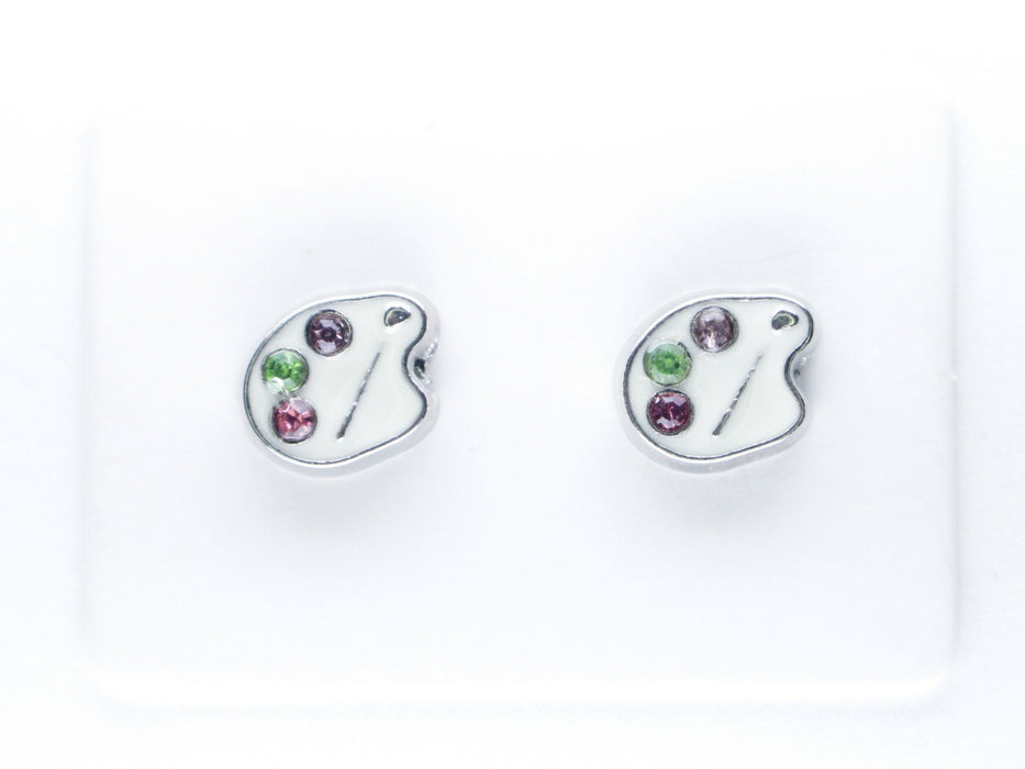 Teacher Profession Earrings, Individual or 6-pack: Magnetic, Clip-on or Hypoallergenic Stud