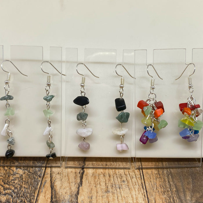 Pride Stone Chip Earrings