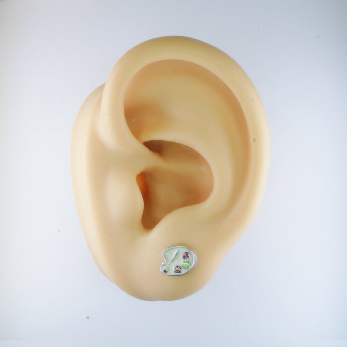 Teacher Profession Earrings, Individual or 6-pack: Magnetic, Clip-on or Hypoallergenic Stud