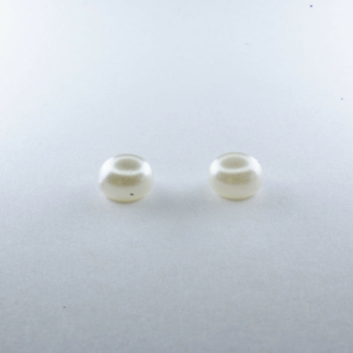 Pearl Earrings Ivory/Cream Fresh Water Pearl Earrings Hypoallergenic Stud, Clip-on or Magnetic