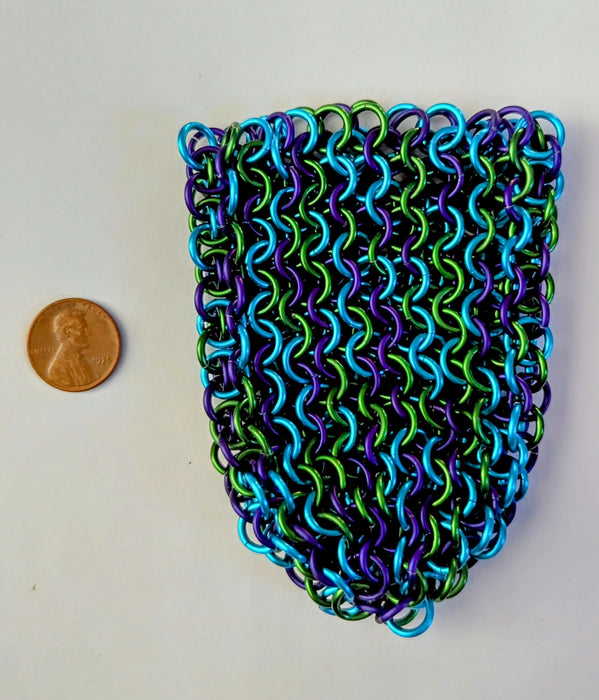 Chain mail Dice Bag