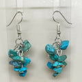 Turquoise Chip Earrings
