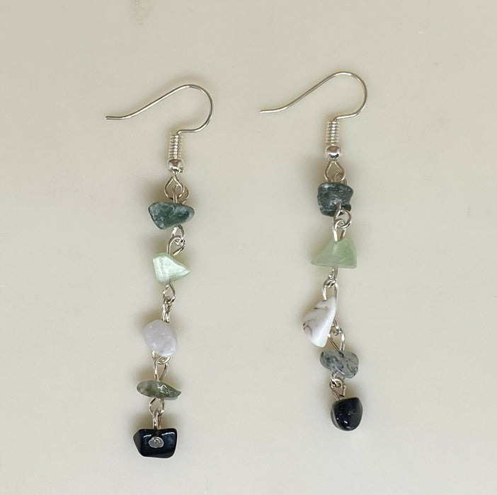 Pride Stone Chip Earrings