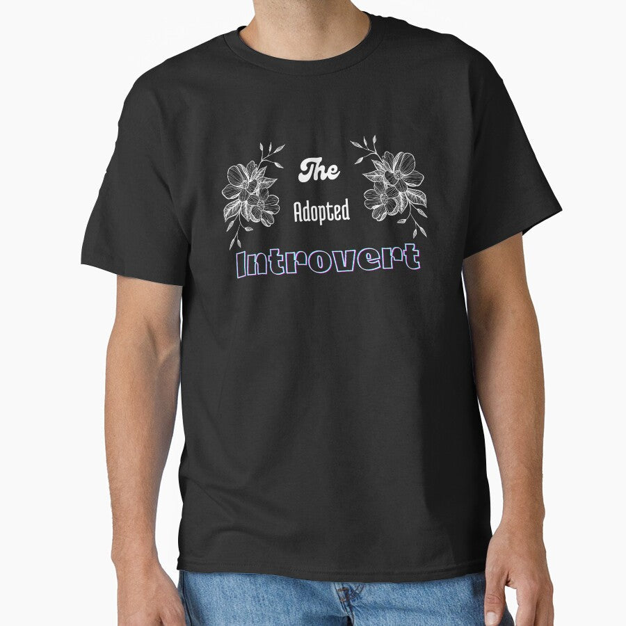 Matching BFFs - Introvert in black by Nini's Designs Unisex T-shirt, Sweatshirt, Hoodie, Long Sleeve Tee