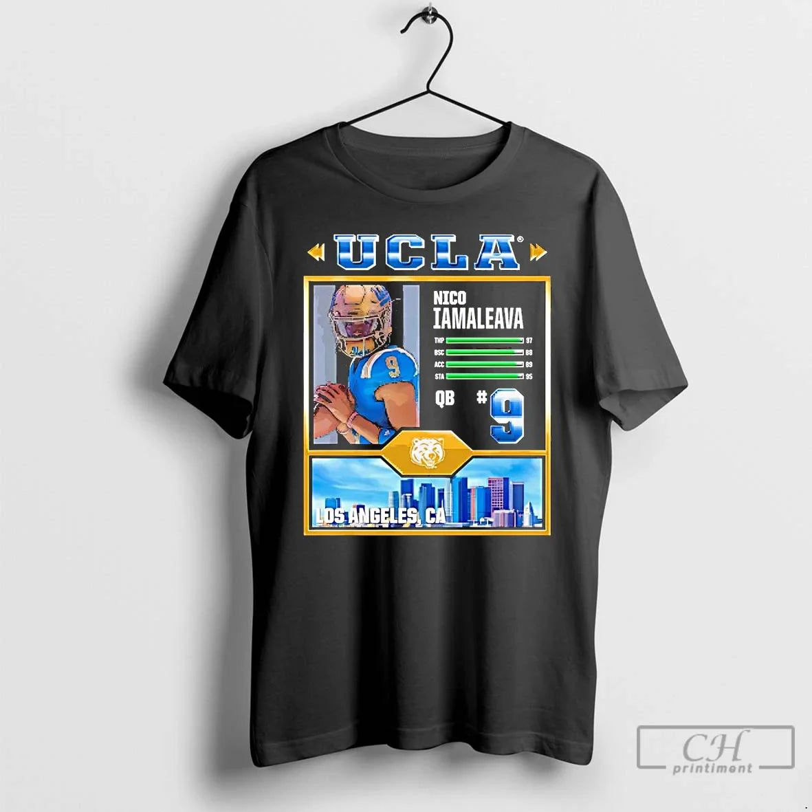 Classic Nico Iamaleava Video Game Ucla Bruins T Shirts Unisex T-shirt, Sweatshirt, Hoodie, Long Sleeve Tee
