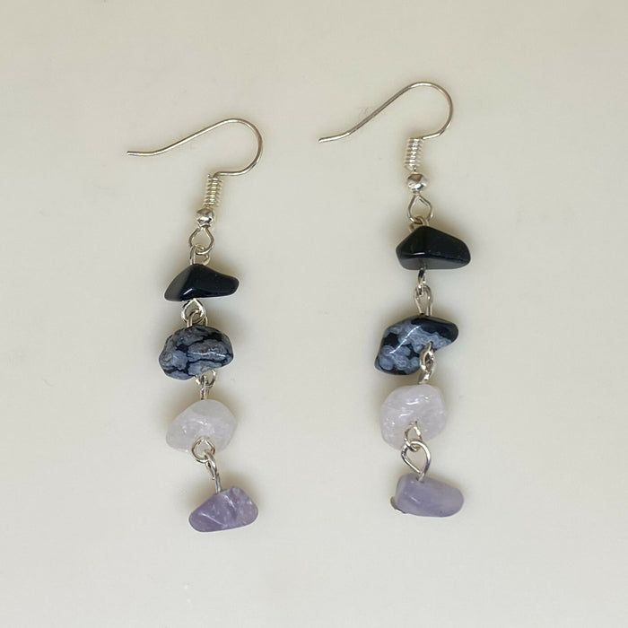 Pride Stone Chip Earrings
